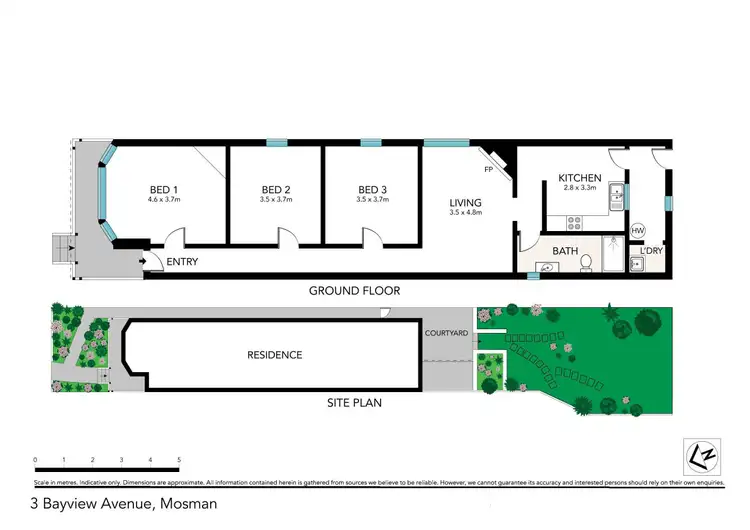 Floorplan of Homely house listing, 3 Bayview Avenue, Mosman NSW 2088