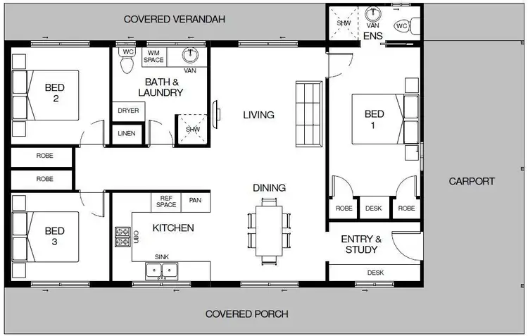Floorplan of Homely house listing, 6a Lorien Avenue, Coolum Beach QLD 4573