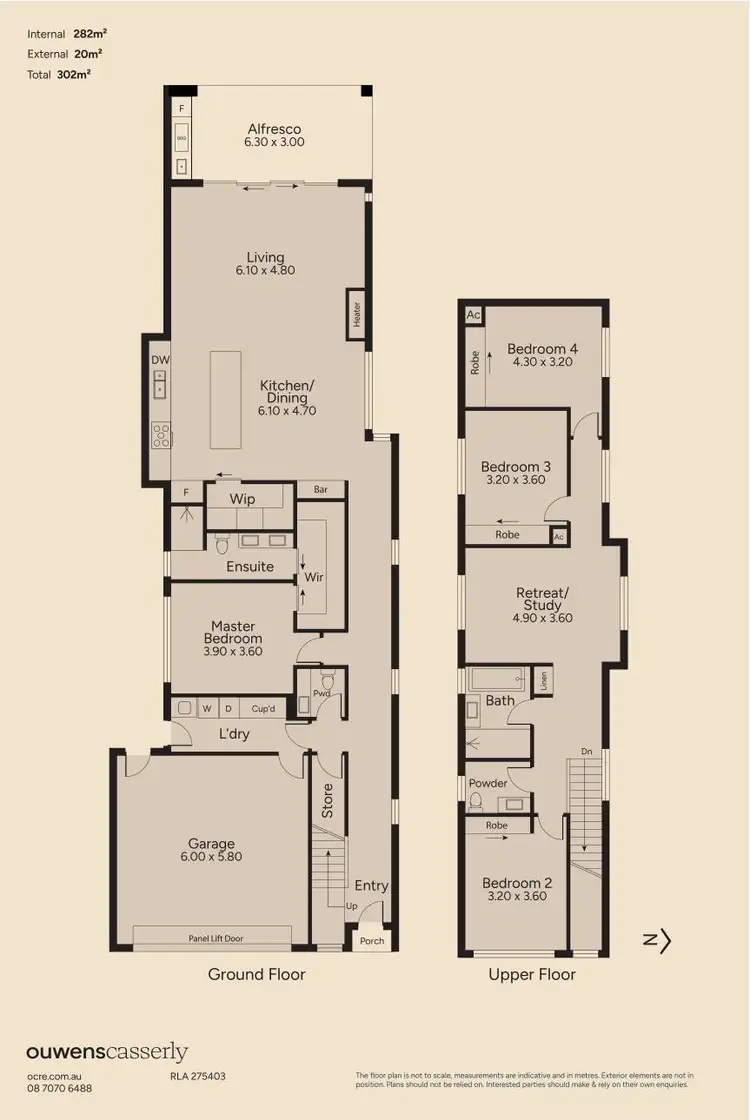 Floorplan of Homely house listing, 10 Delray Street, Fulham SA 5024