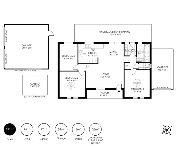 Floorplan of Homely house listing, 11 Sandalwood Drive, Woodside SA 5244
