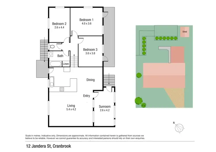 Floorplan of Homely house listing, 12 Jandera Street, Cranbrook QLD 4814