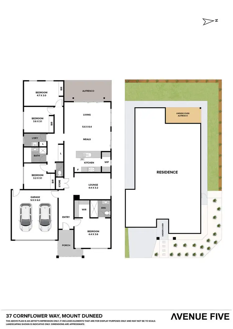 Floorplan of Homely house listing, 37 Cornflower Way, Mount Duneed VIC 3217