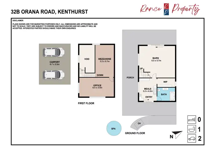 Floorplan of Homely land listing, 32B Orana Road, Kenthurst NSW 2156