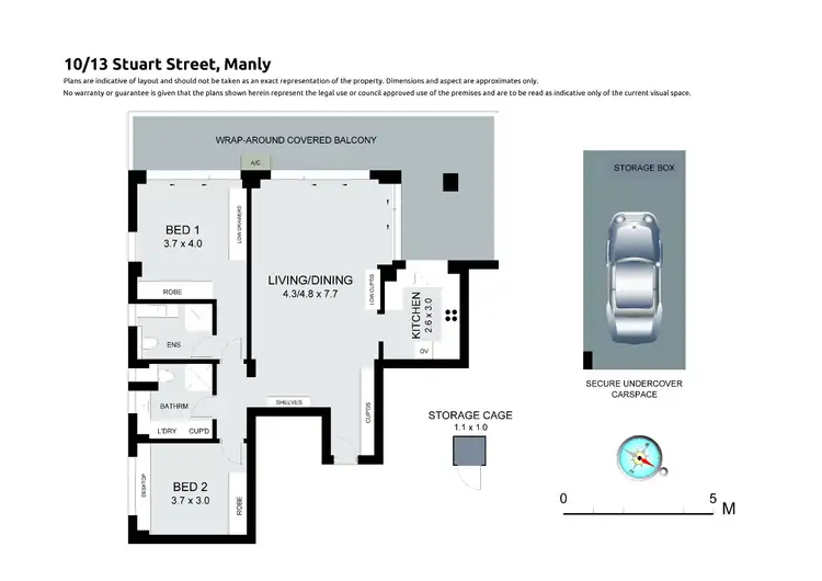 Floorplan of Homely unit listing, 10/13 Stuart Street, Manly NSW 2095