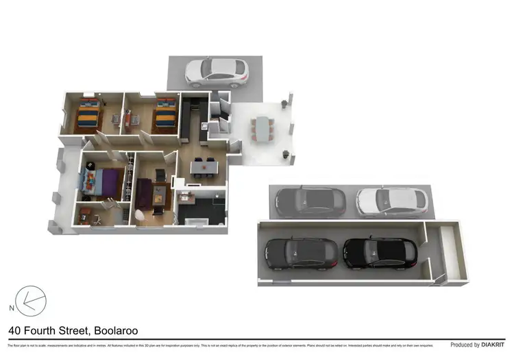 Floorplan of Homely house listing, 40 Fourth Street, Boolaroo NSW 2284