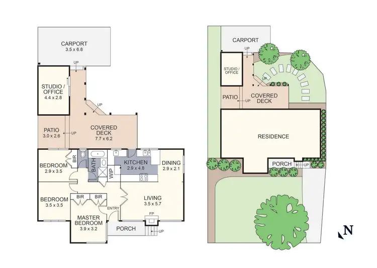 Floorplan of Homely house listing, 7 Haig Street, Croydon VIC 3136