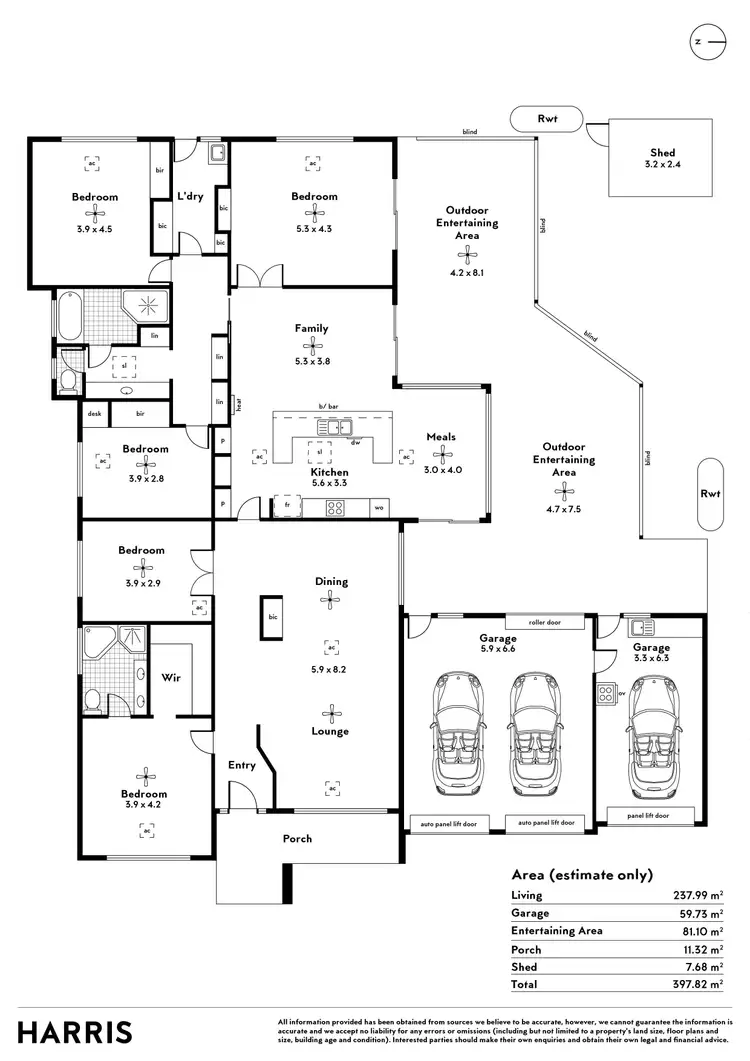 Floorplan of Homely house listing, 25 Dennis Drive, West Beach SA 5024