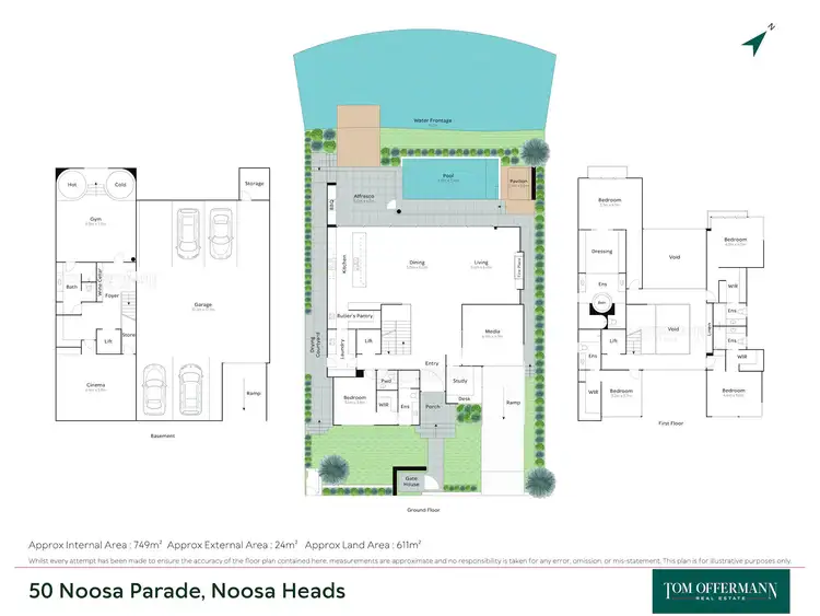 Floorplan of Homely land listing, 50 Noosa Parade, Noosa Heads QLD 4567