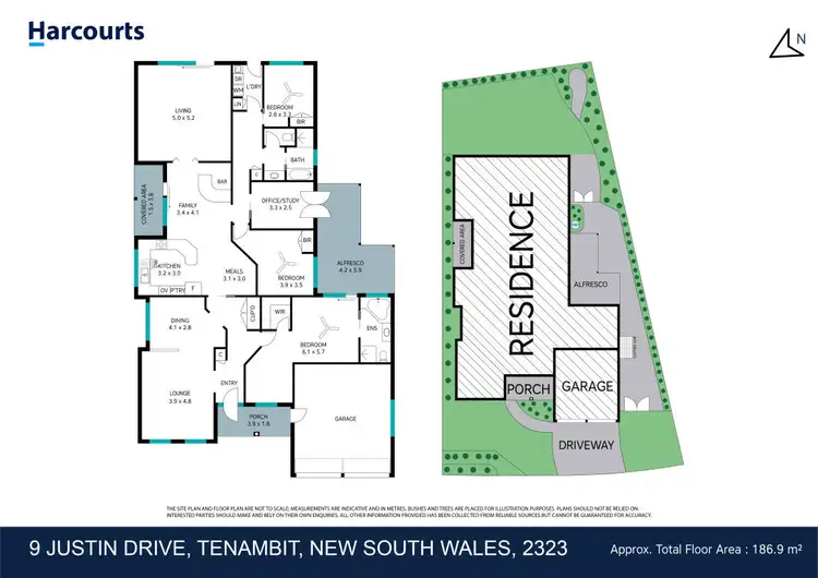 Floorplan of Homely house listing, 9 Justin Drive, Tenambit NSW 2323