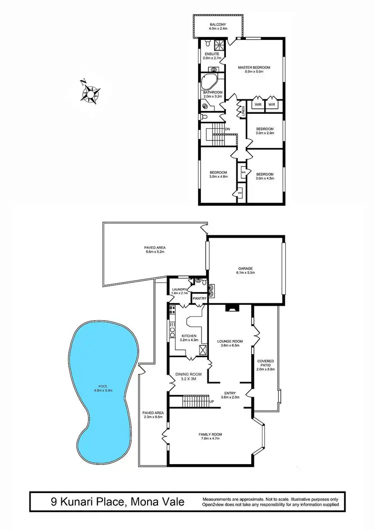 Floorplan of Homely house listing, 9 Kunari Place, Mona Vale NSW 2103