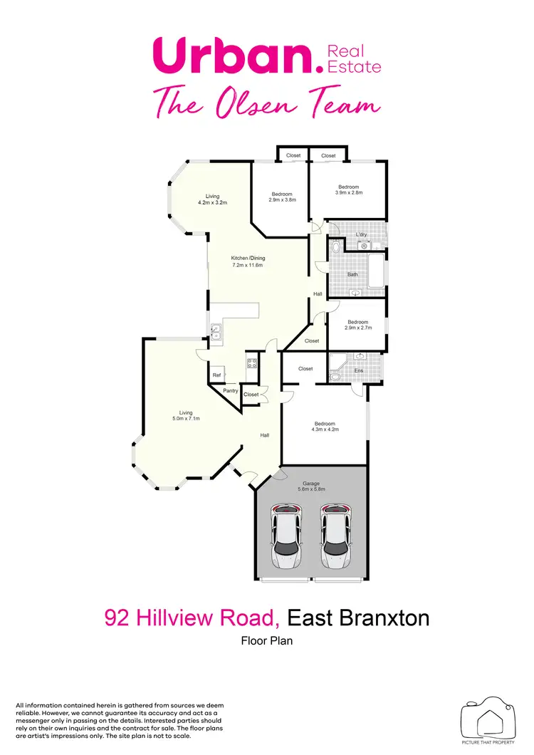 Floorplan of Homely house listing, 92 Hillview Road, East Branxton NSW 2335