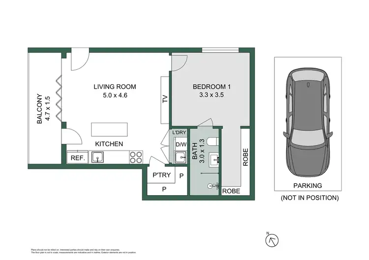 Floorplan of Homely apartment listing, 103/383 Darling Street, Balmain NSW 2041