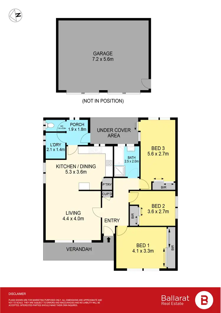 Floorplan of Homely house listing, 40 Grammar Street, Wendouree VIC 3355