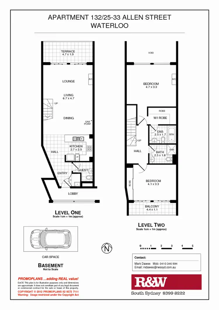 Floorplan of Homely apartment listing, 132/25-33 Allen Street, Waterloo NSW 2017