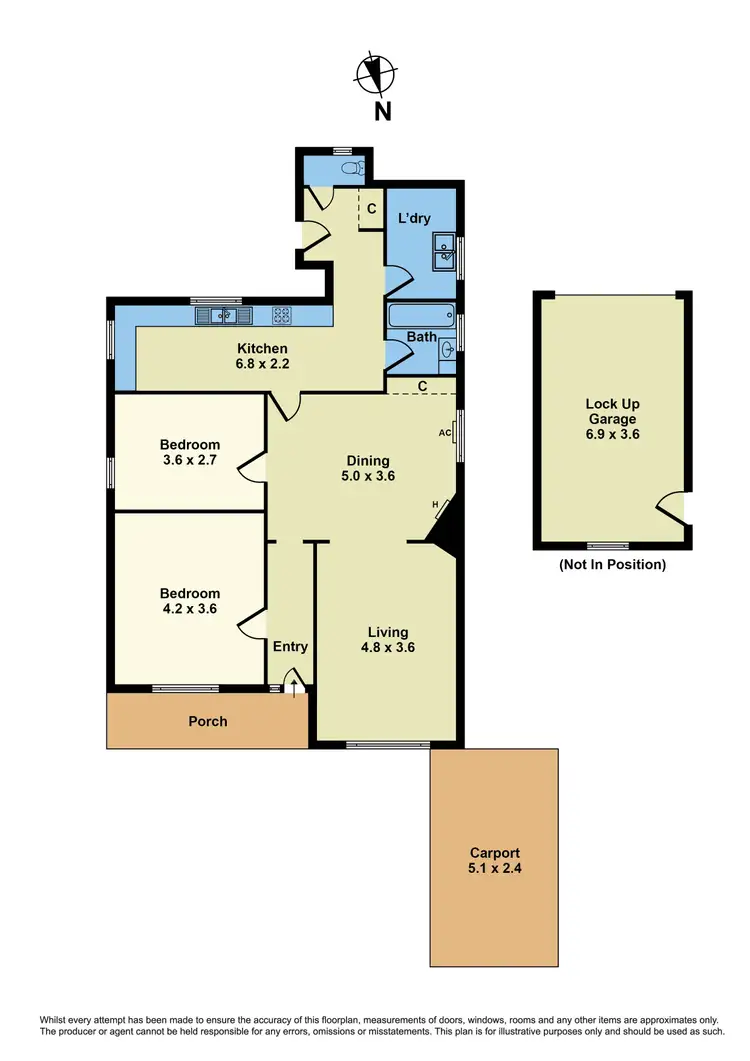 Floorplan of Homely house listing, 77 Benjamin Street, Sunshine VIC 3020