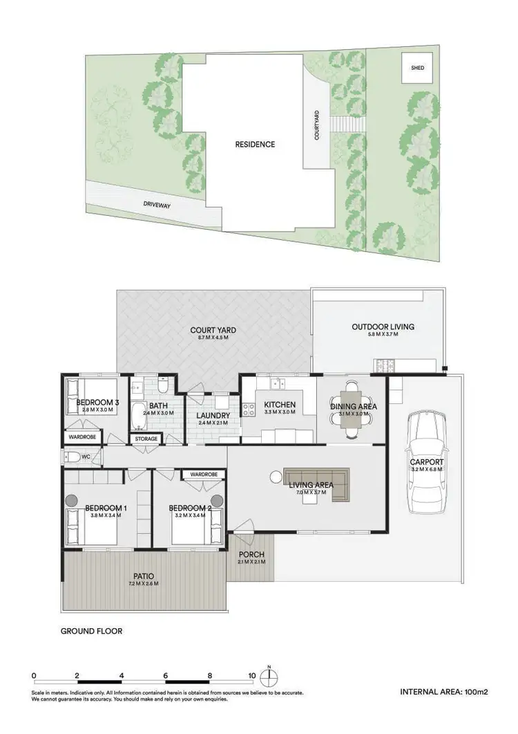 Floorplan of Homely house listing, 30 McFadyn Street, Toormina NSW 2452