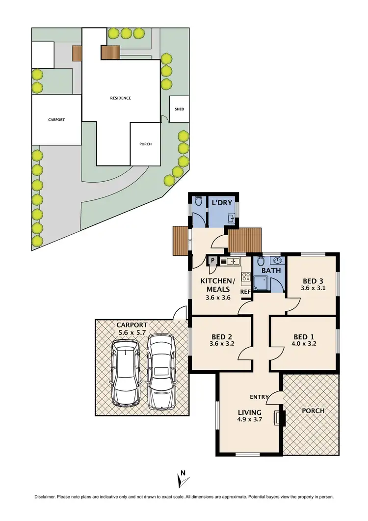 Floorplan of Homely house listing, 36 Cheddar Road, Reservoir VIC 3073