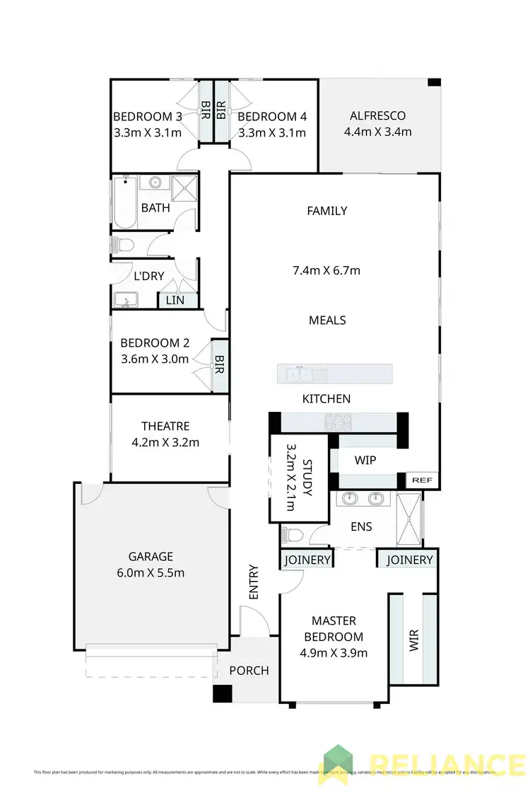 Floorplan of Homely house listing, 7 Mourne Street, Weir Views VIC 3338