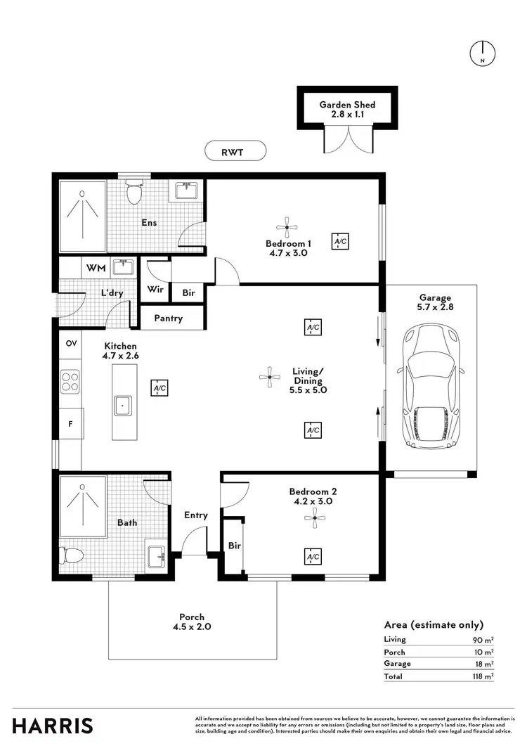 Floorplan of Homely house listing, 7/97-107 Canterbury Road, Victor Harbor SA 5211
