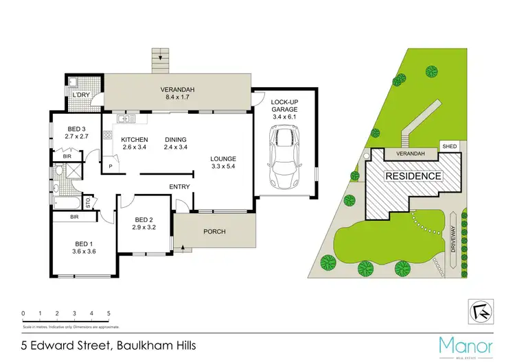 Floorplan of Homely house listing, 5 Edward Street, Baulkham Hills NSW 2153