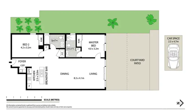 Floorplan of Homely apartment listing, 3/129-133 Spit Road, Mosman NSW 2088