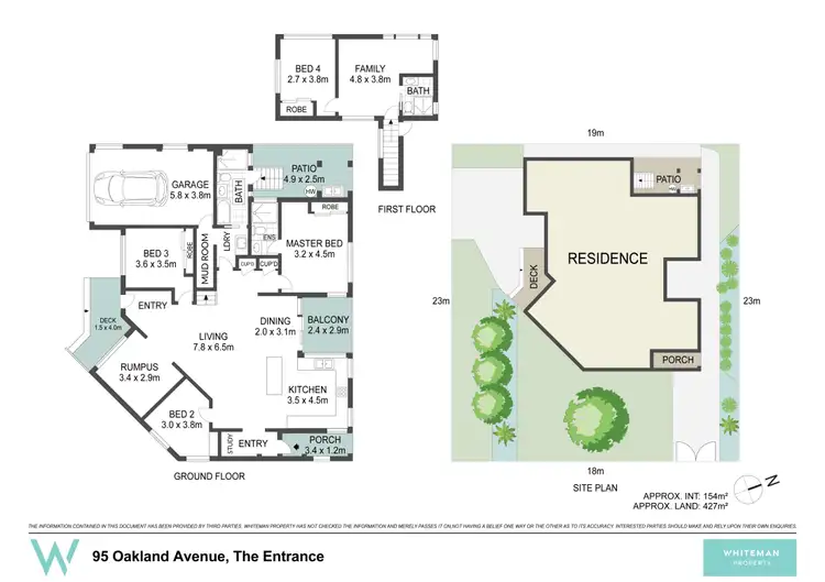 Floorplan of Homely house listing, 95 Oakland Avenue, The Entrance NSW 2261