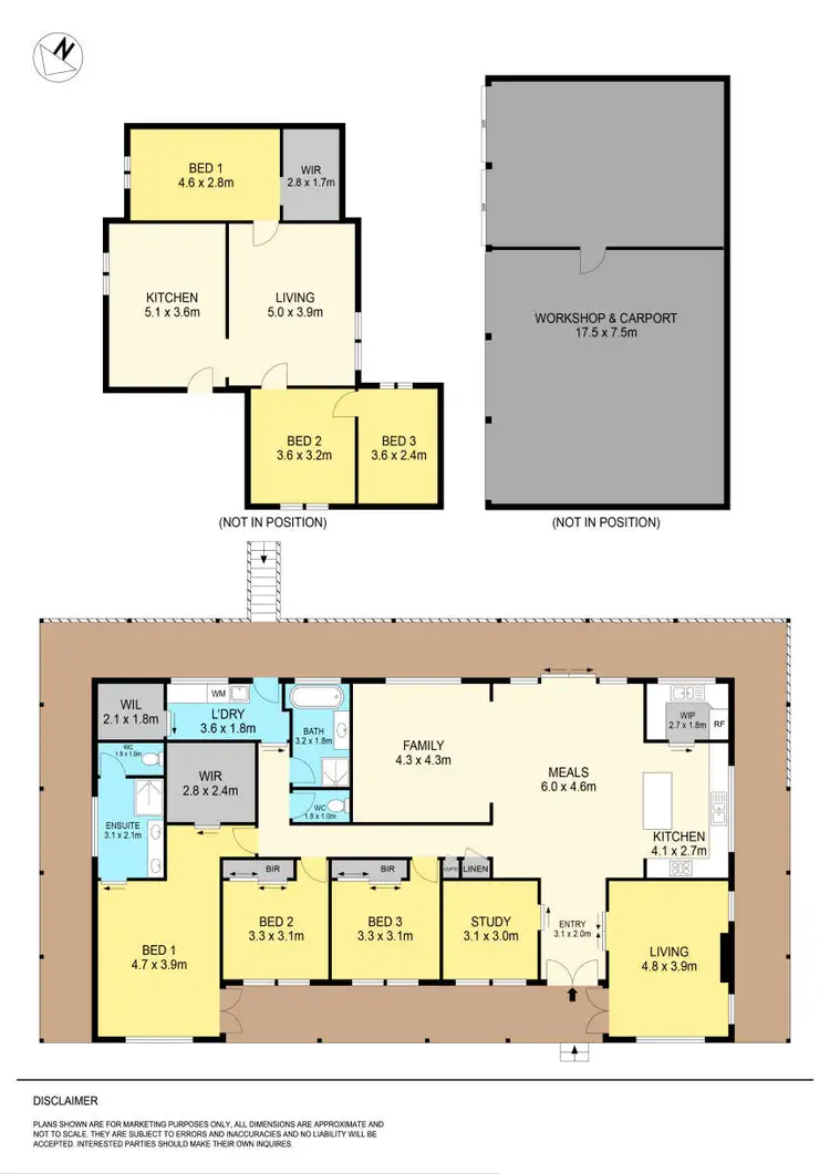 Floorplan of Homely house listing, 55 Sexton Court, Gordon VIC 3345