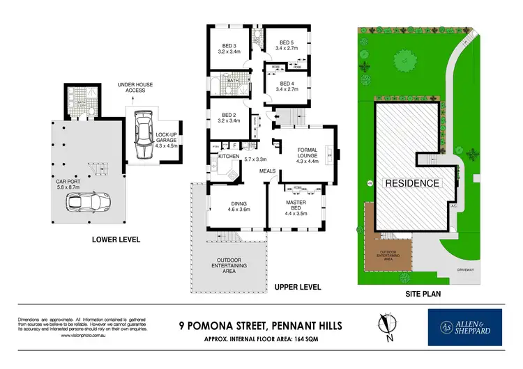 Floorplan of Homely house listing, 9 Pomona Street, Pennant Hills NSW 2120
