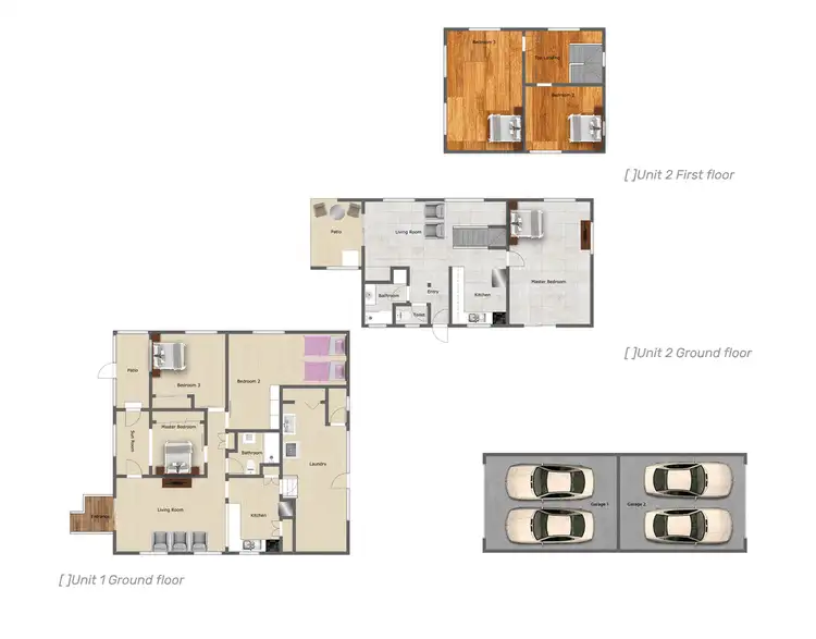Floorplan of Homely semi-detached listing, 1/65 Golf Links Drive, Bowen QLD 4805