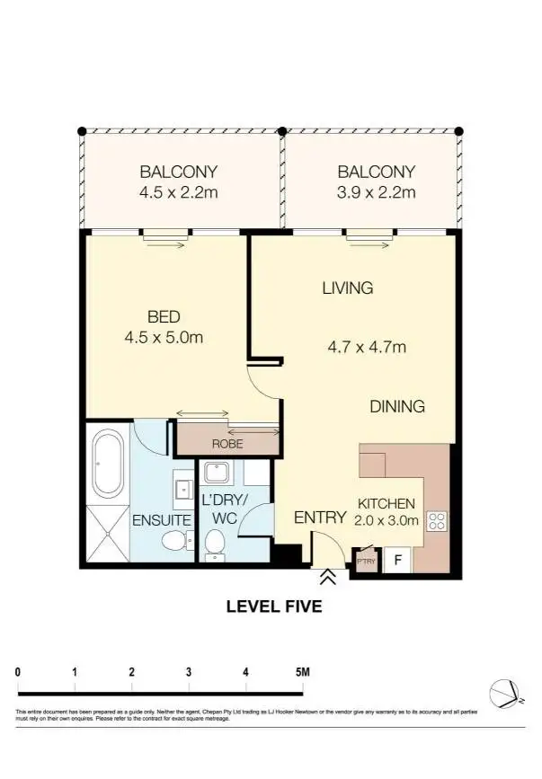 Floorplan of Homely apartment listing, 252 Botany Road, Alexandria NSW 2015