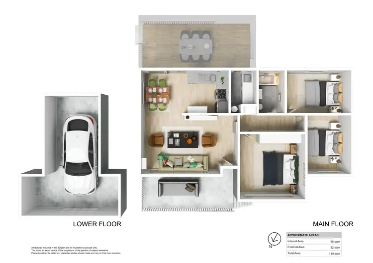 Floorplan of Homely house listing, 21 Russell Avenue, Adamstown Heights NSW 2289
