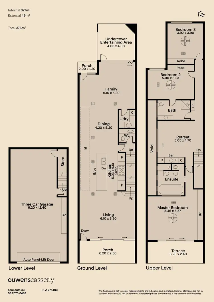 Floorplan of Homely townhouse listing, 2/24 Seaview Road, West Beach SA 5024