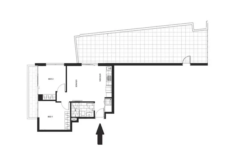 Floorplan of Homely apartment listing, 807/250 City Road, Southbank VIC 3006