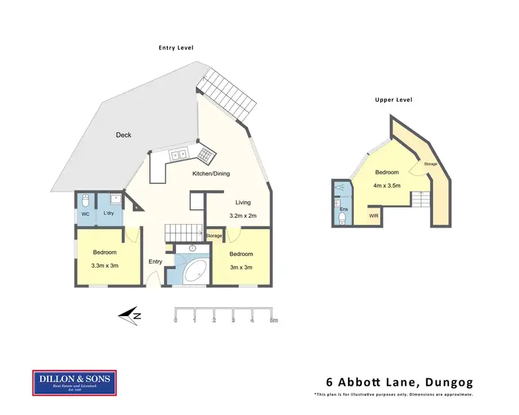 Floorplan of Homely house listing, 6 Abbott Lane, Dungog NSW 2420