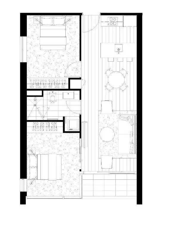 Floorplan of Homely apartment listing, 3807/245 City Road, Southbank VIC 3006