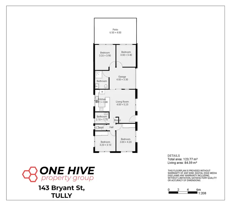 Floorplan of Homely house listing, 143 Bryant Street, Tully QLD 4854