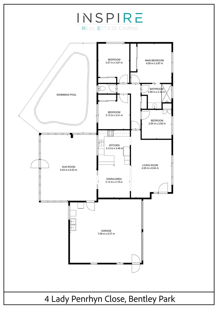 Floorplan of Homely house listing, 4 Lady Penrhyn Close, Bentley Park QLD 4869