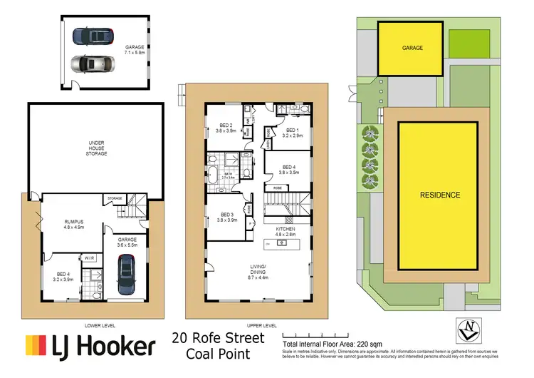 Floorplan of Homely house listing, 20 Rofe Street, Coal Point NSW 2283