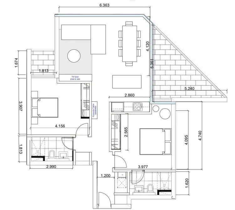 Floorplan of Homely apartment listing, 1105B/101 Waterloo Road, Macquarie Park NSW 2113