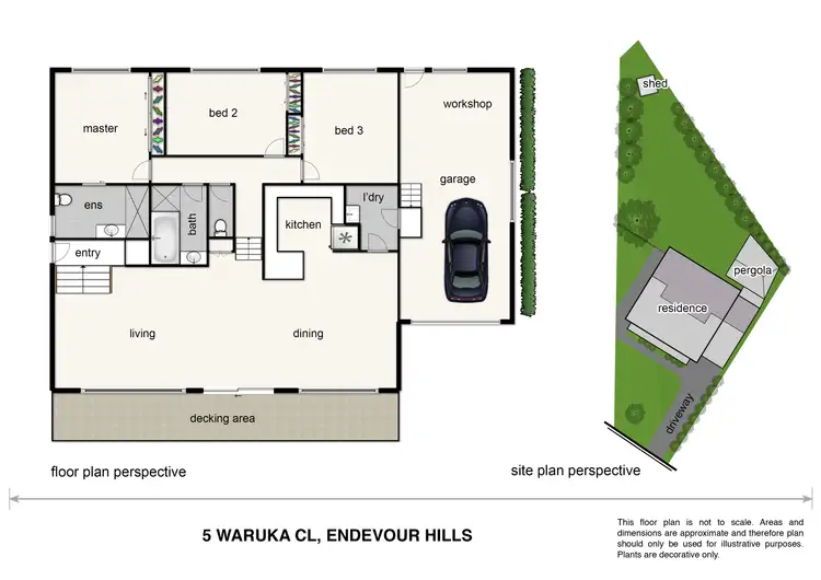 Floorplan of Homely house listing, 5 Waruka Close, Endeavour Hills VIC 3802