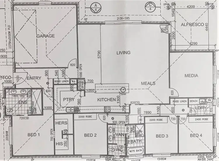 Floorplan of Homely house listing, Address available on request