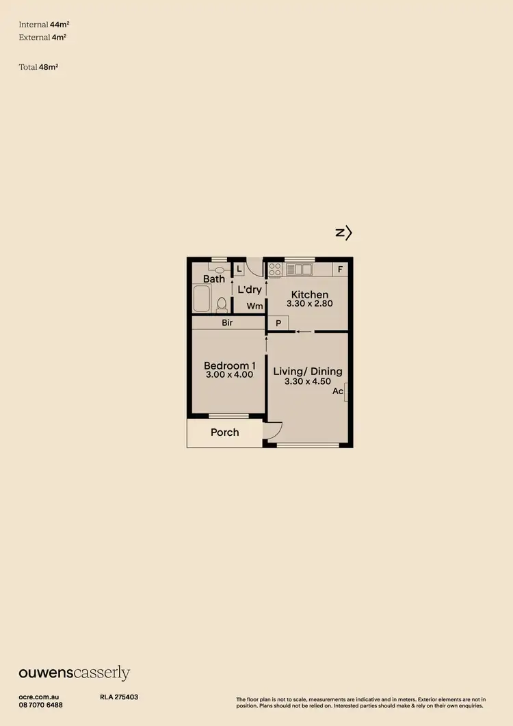 Floorplan of Homely unit listing, 4/152 William Street, Norwood SA 5067