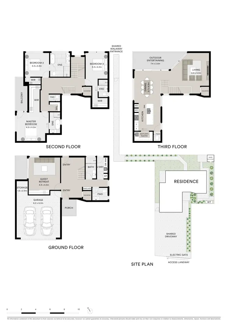 Floorplan of Homely townhouse listing, 6 Adie Lane, Geelong VIC 3220