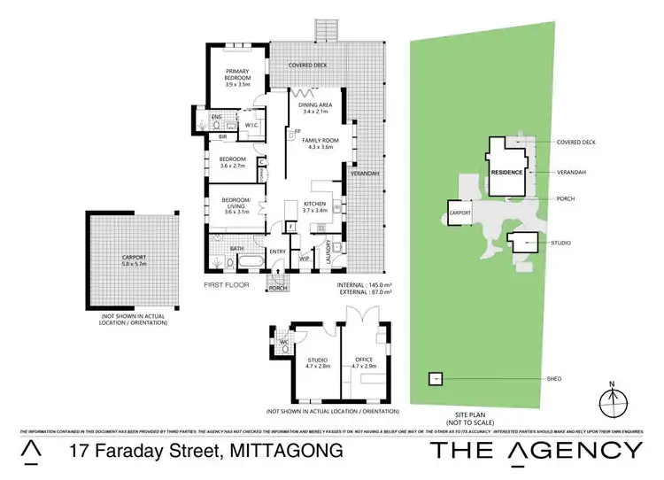 Floorplan of Homely house listing, 17 Faraday Street, Mittagong NSW 2575