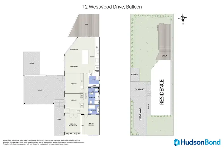 Floorplan of Homely house listing, 12 Westwood Drive, Bulleen VIC 3105