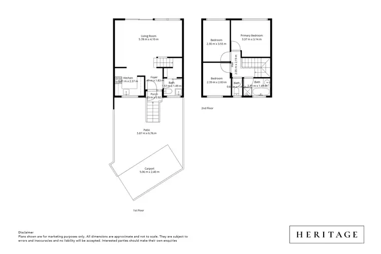 Floorplan of Homely townhouse listing, 5/80 Dalnott Road, Gorokan NSW 2263
