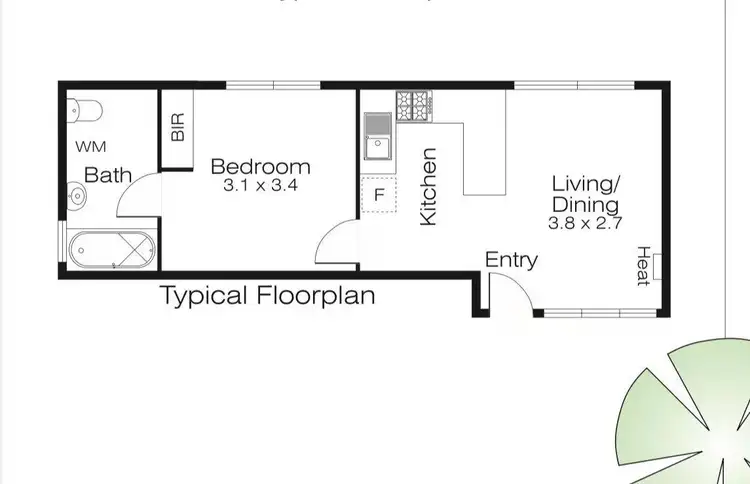 Floorplan of Homely unit listing, 6/22 Finlayson Street, Malvern VIC 3144