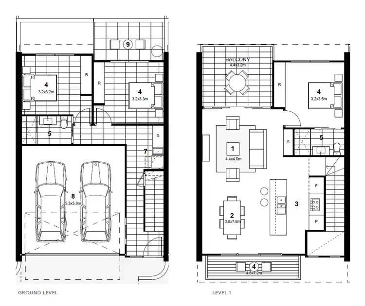 Floorplan of Homely townhouse listing, 4/169 Edinburgh Street, Coffs Harbour NSW 2450