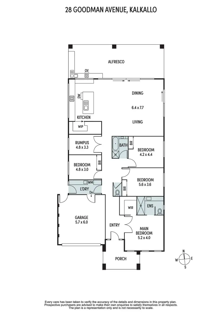 Floorplan of Homely house listing, 28 Goodman Avenue, Kalkallo VIC 3064