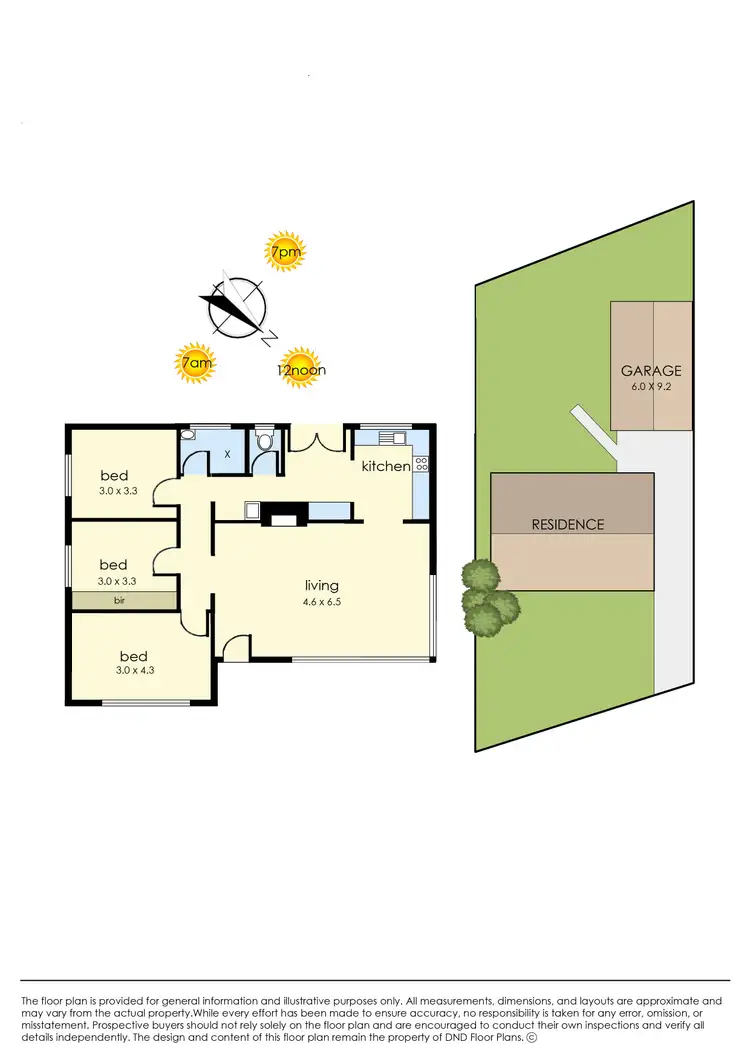 Floorplan of Homely house listing, 1 Norfolk Crescent, Frankston North VIC 3200